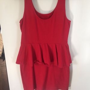 Peplum Bodycon Dress
